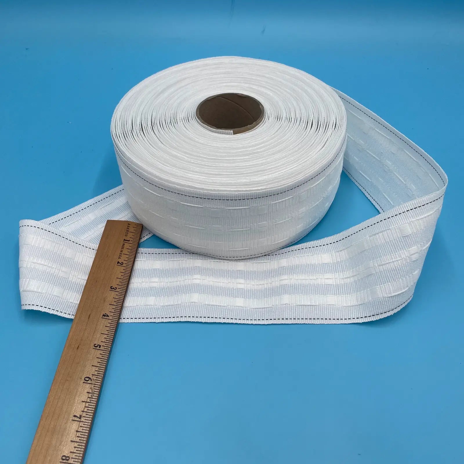 3" 3 Cord Pencil Pleat Shirring Curtain Tape 36 yard roll