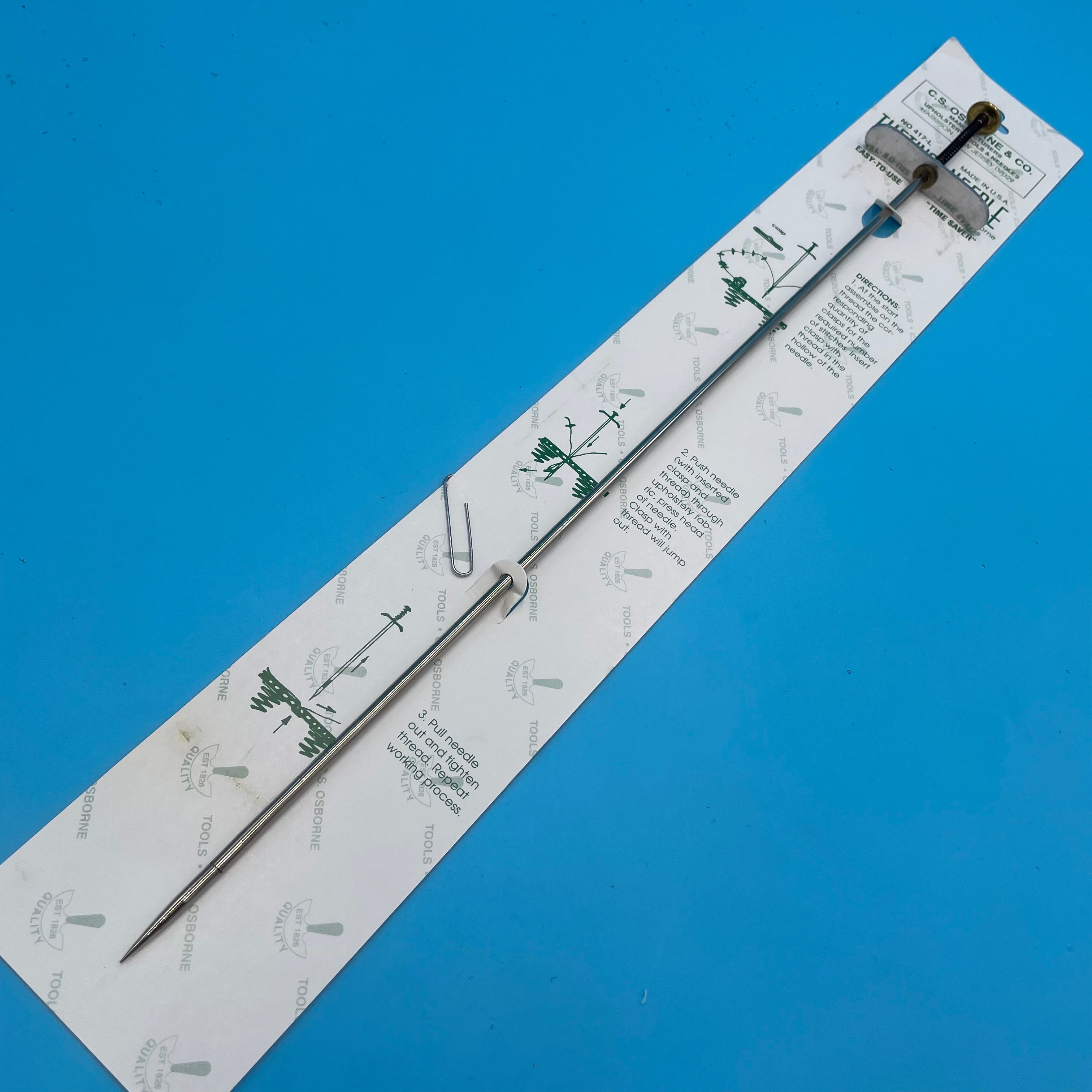 C.S. Osborne 18" Tufting Needle 417-L