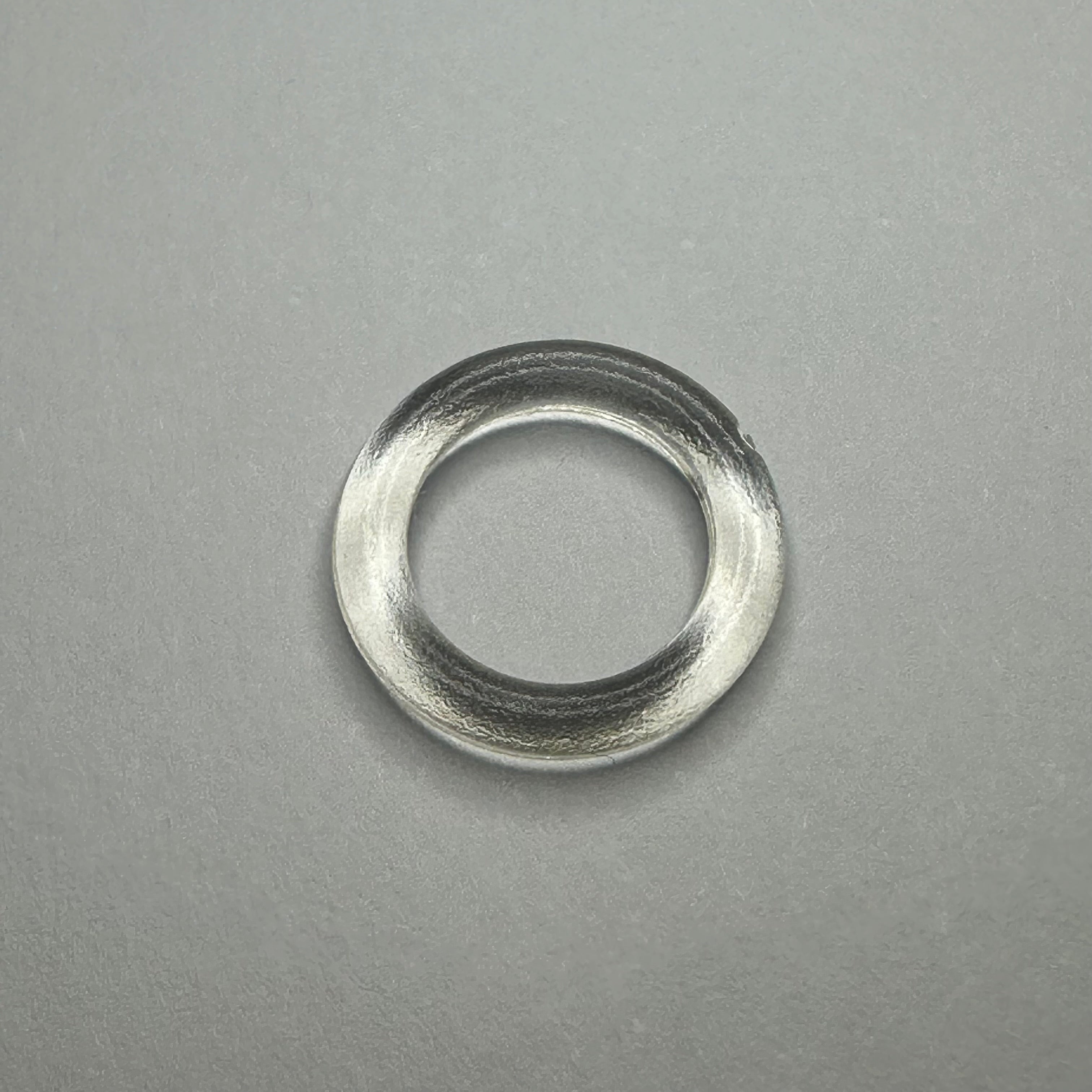 3/8" Roman Shade Rings - Clear