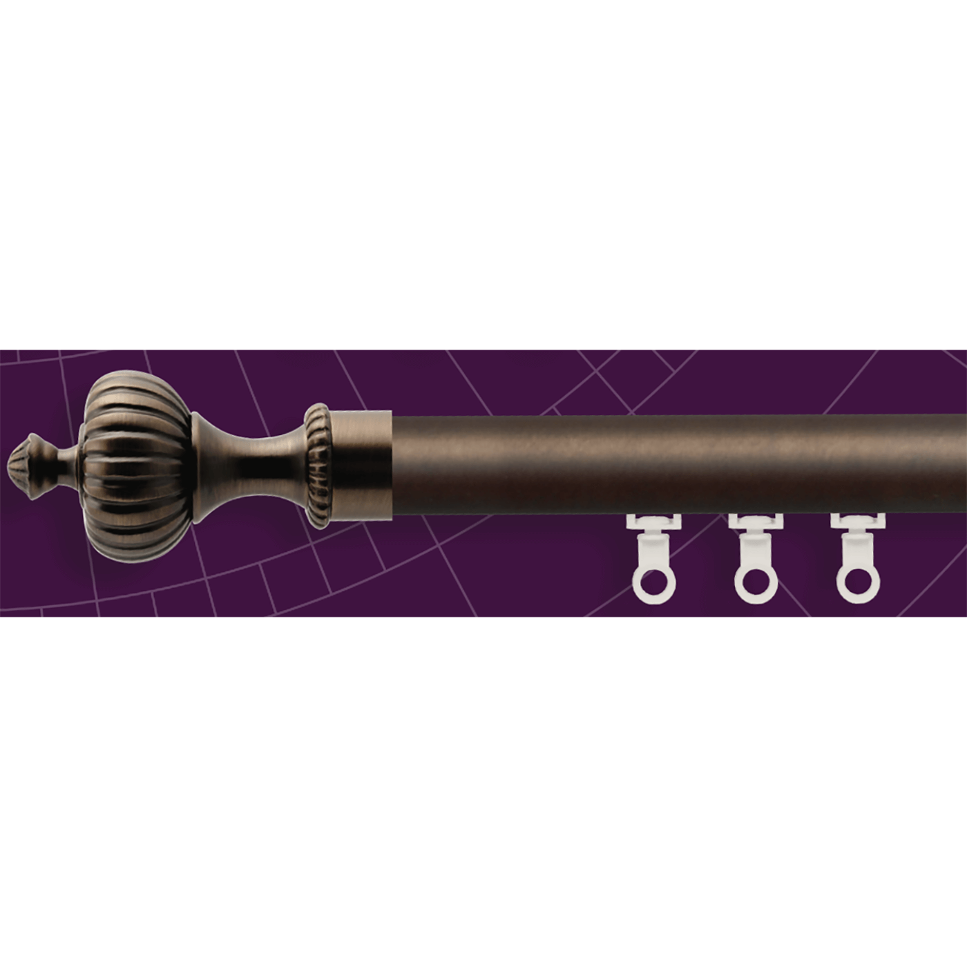 Forest Roma Finial B660 Bronze on Pole