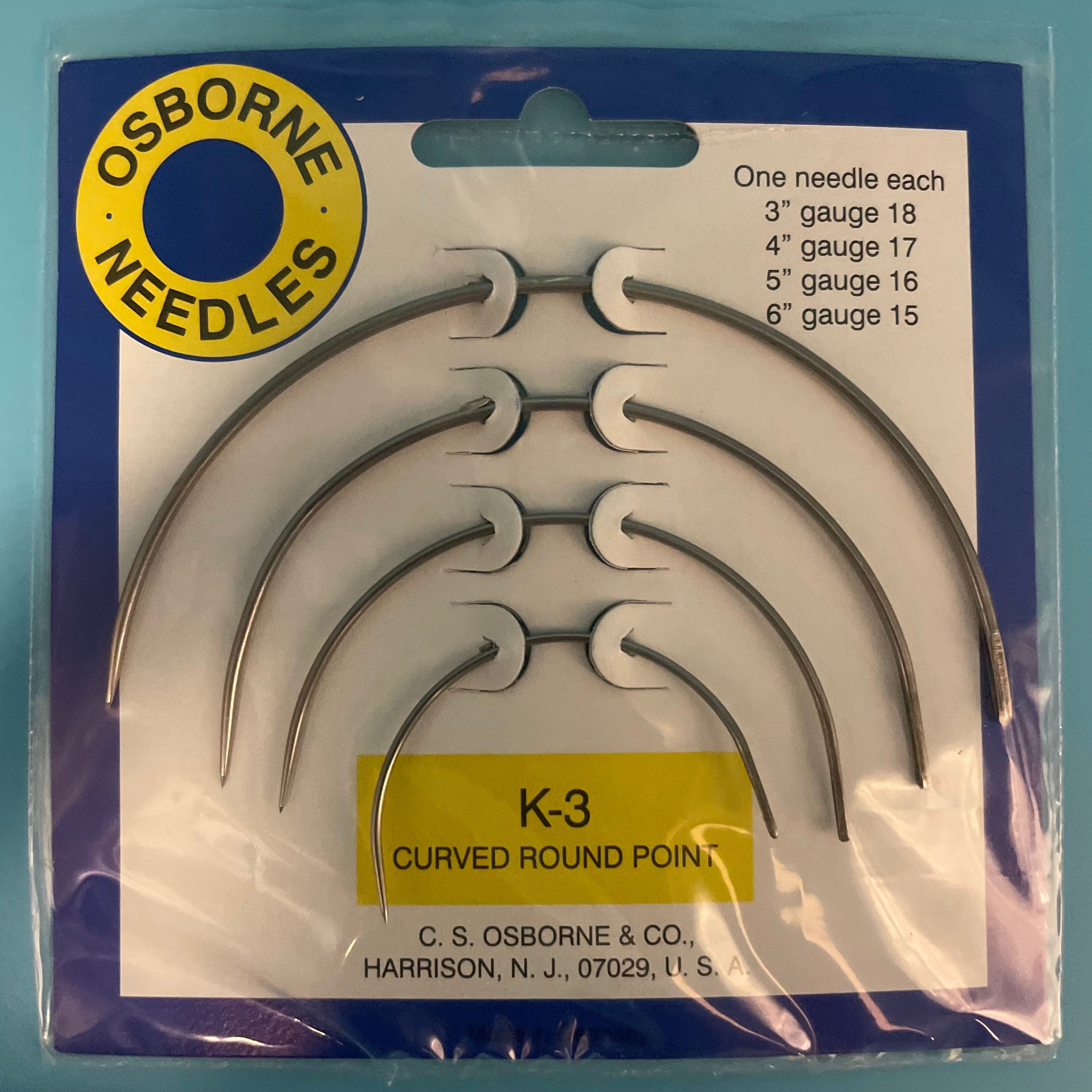 Osborne K-3 Curved Round Point Needle Kit