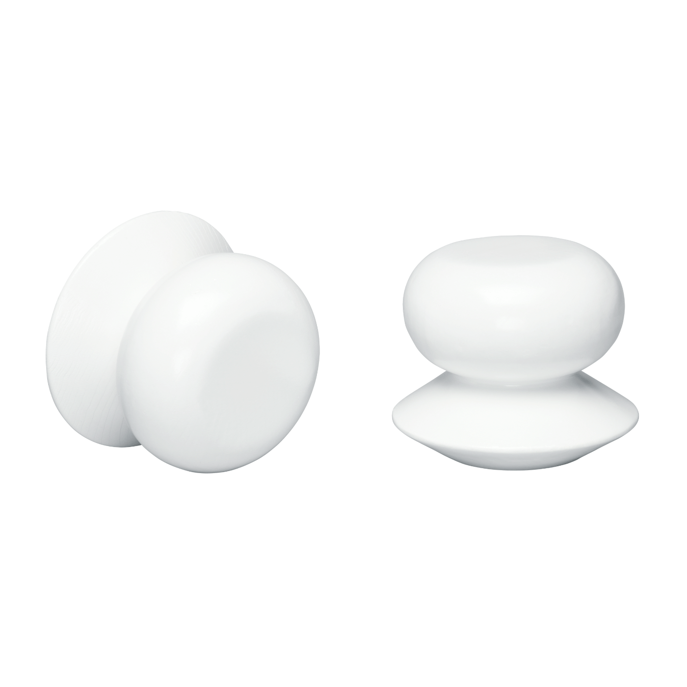 Kirsch 46814025 Wood Trends Finial Ethan White