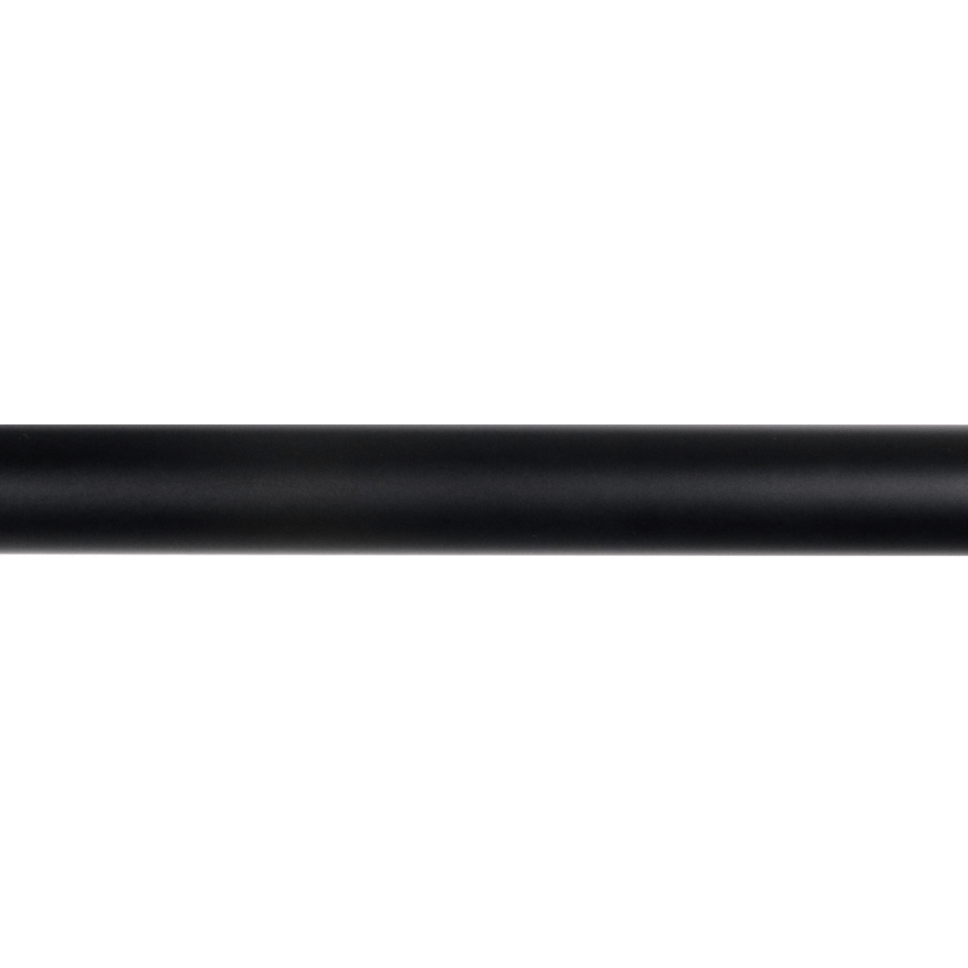 Kirsch Designer Metal Drapery Rod Pole - Black