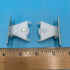 Swivel Cord Guides Pulley Runners for Roman Shades - 3/8" Wheel