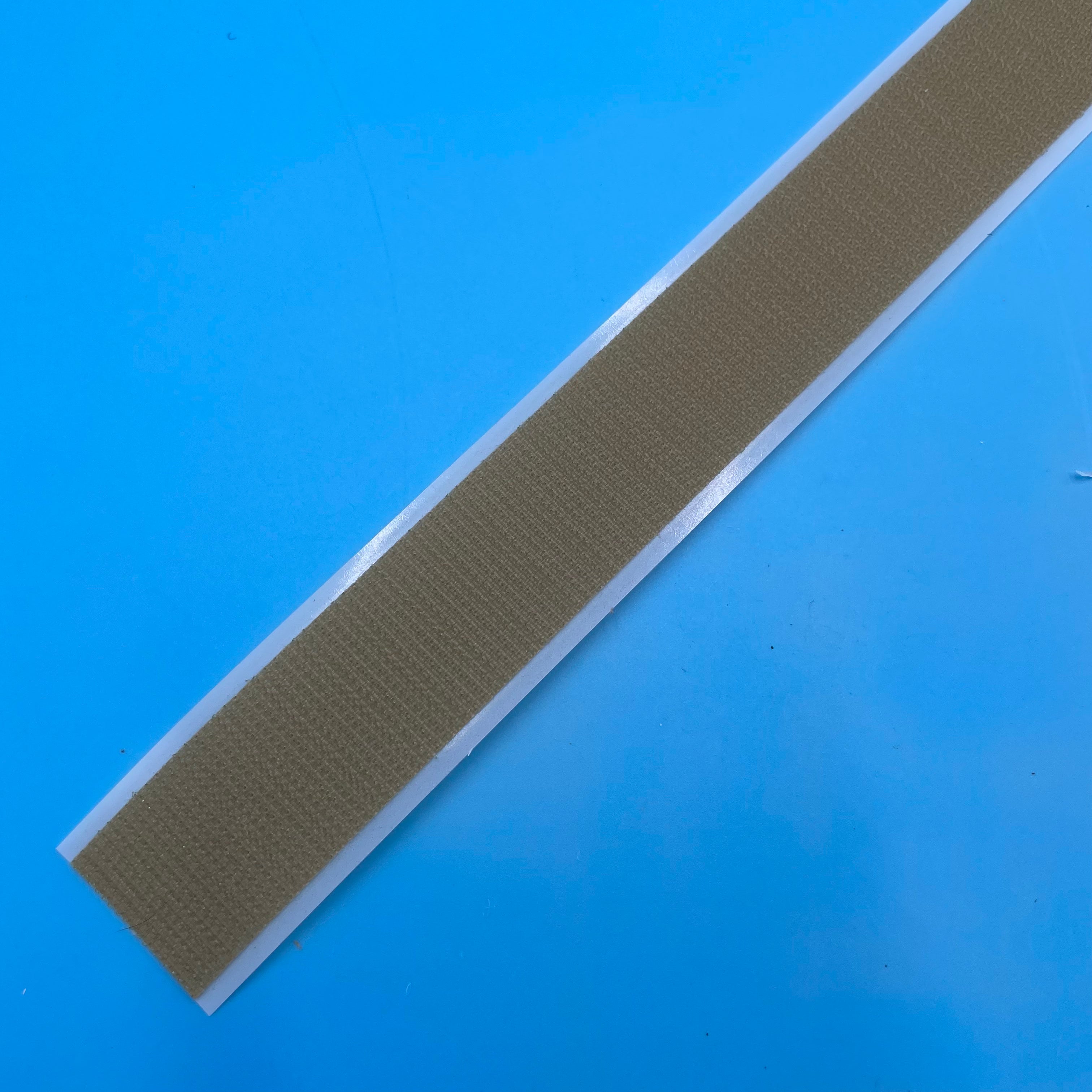 VELCRO® Brand PSA Hook Tape Strips Beige 75’ / 25 Yards