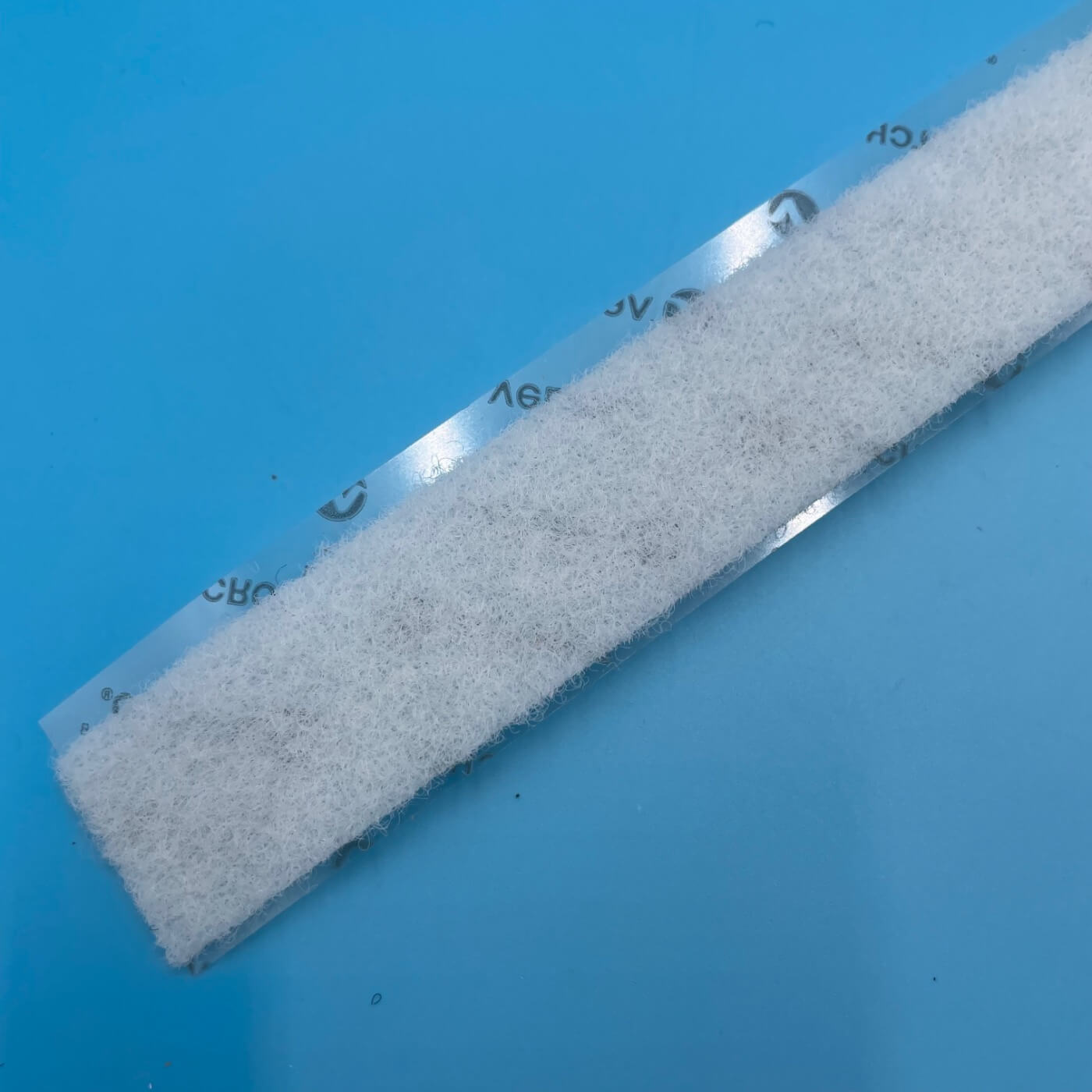 VELCRO® Brand PSA 1" Loop Tape Strips White