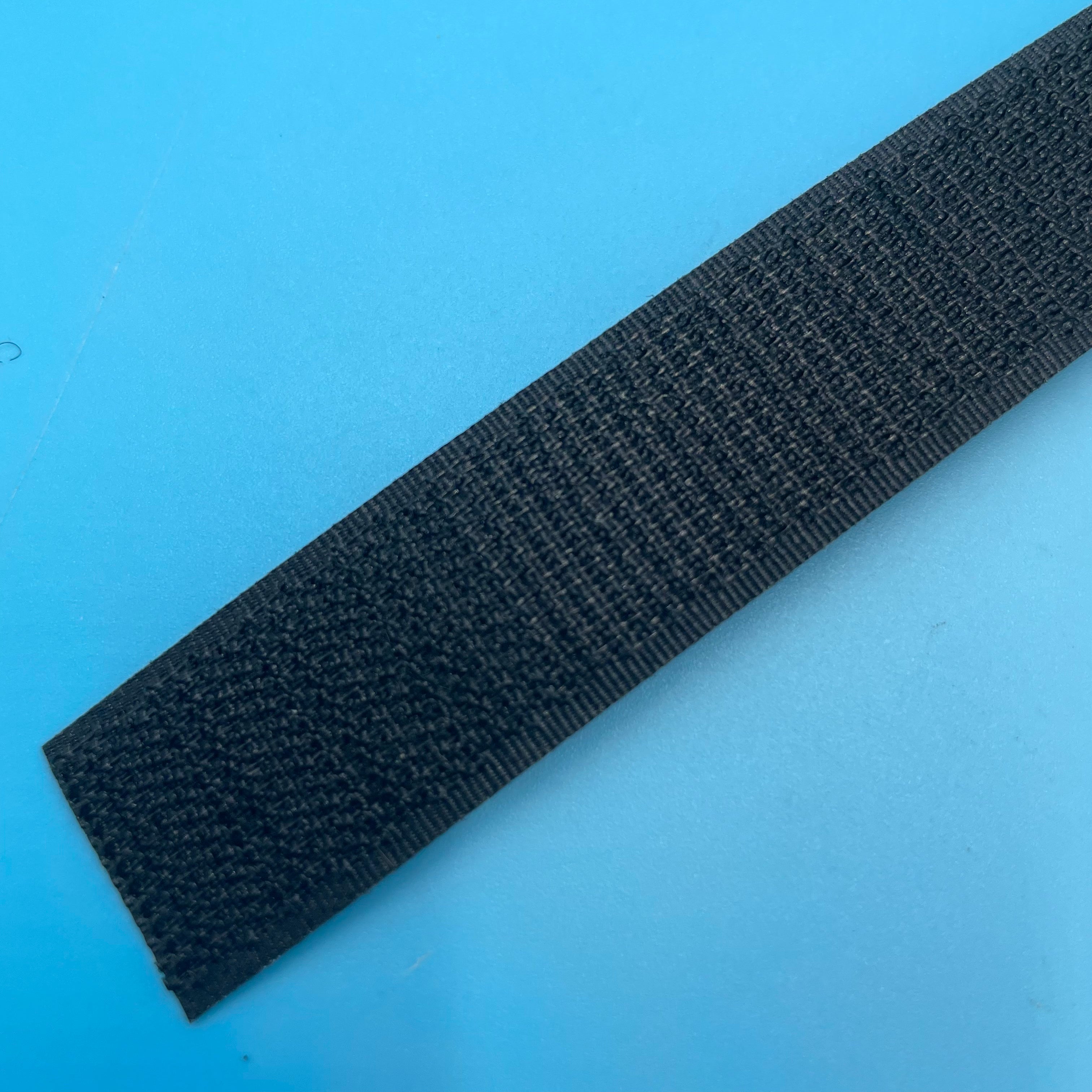 VELCRO® Brand Sew On Hook Tape Strips Black