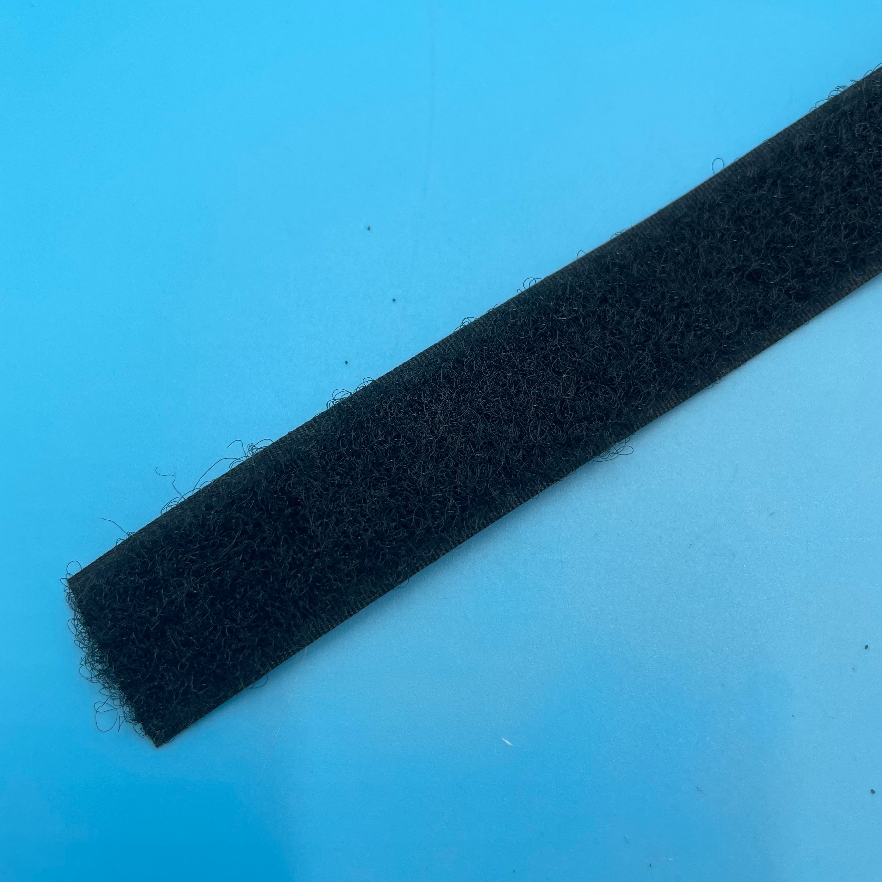 VELCRO® Brand Sew On Loop Tape Strips Black