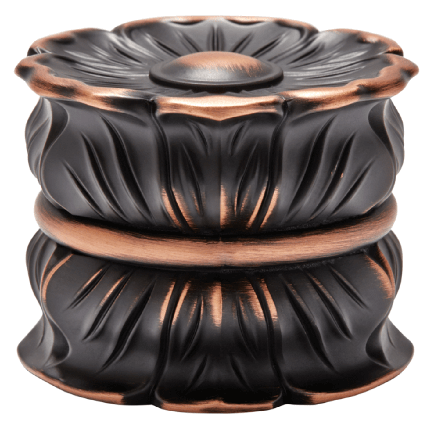 AriA Avalon End Cap Antique Finial 1-3/8" Dark Oil Rubbed Bronze