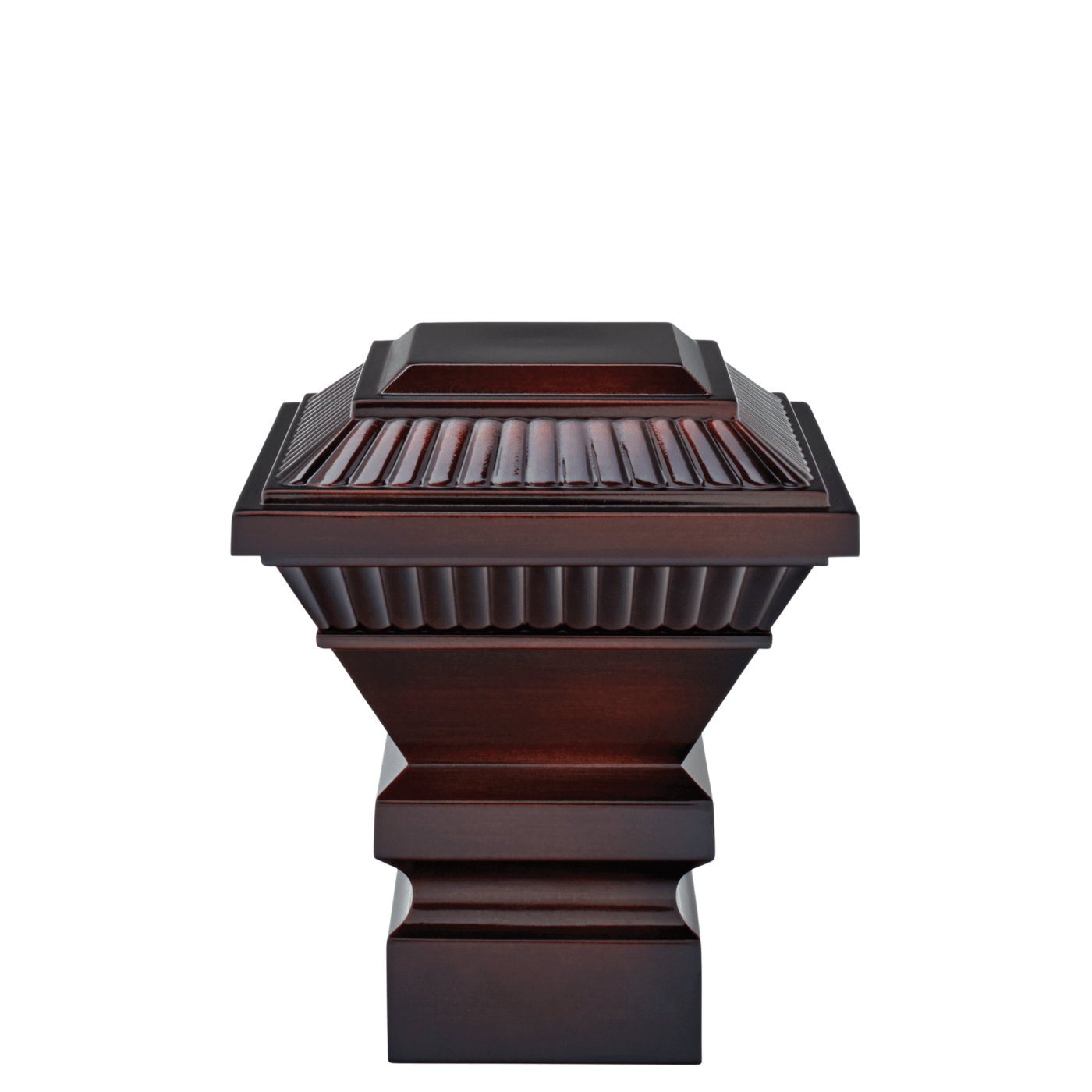 AriA Essex Square Antique Finial 1-3/8" Oil Rubbed Bronze