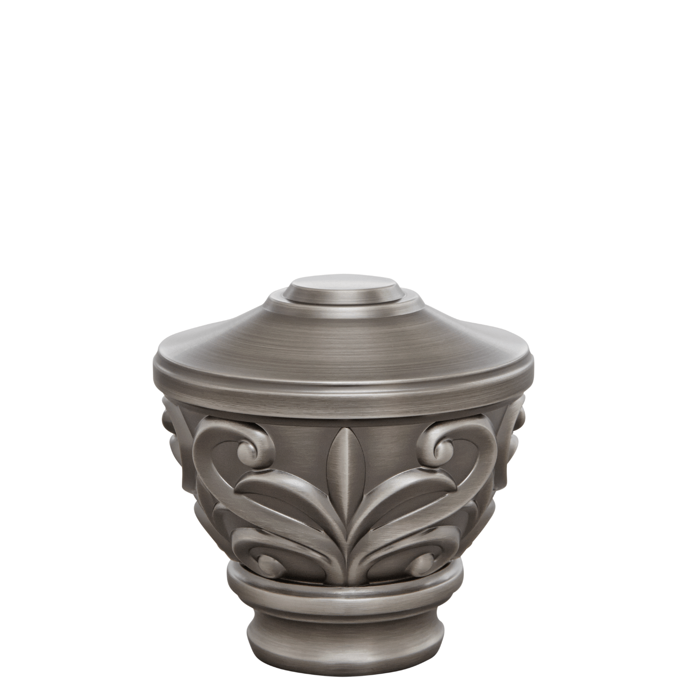 AriA Blakely Urn Antique Finial 1-3/8" Antique Pewter