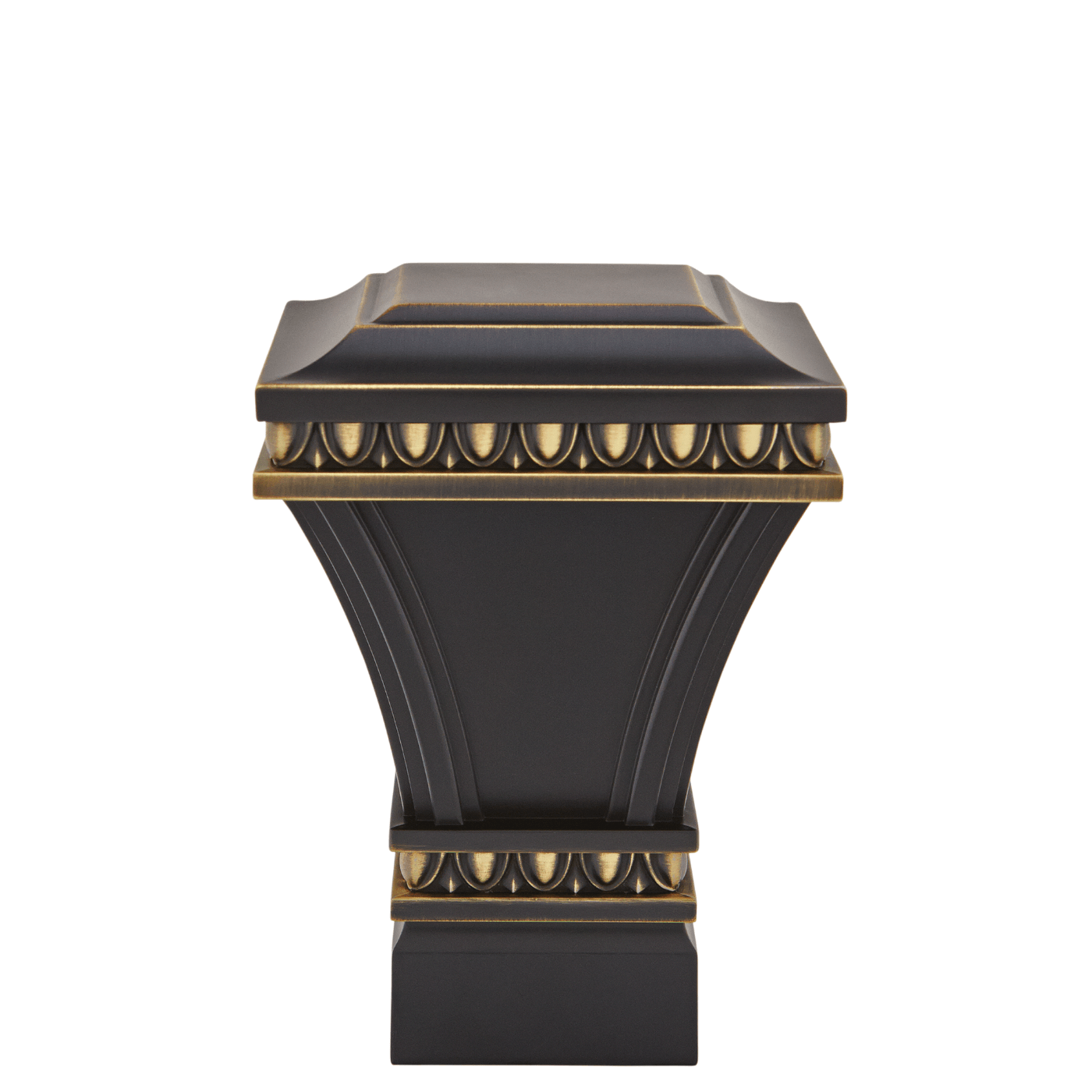 AriA Versailles Square Antique Finial 1-3/8" Venetian Bronze