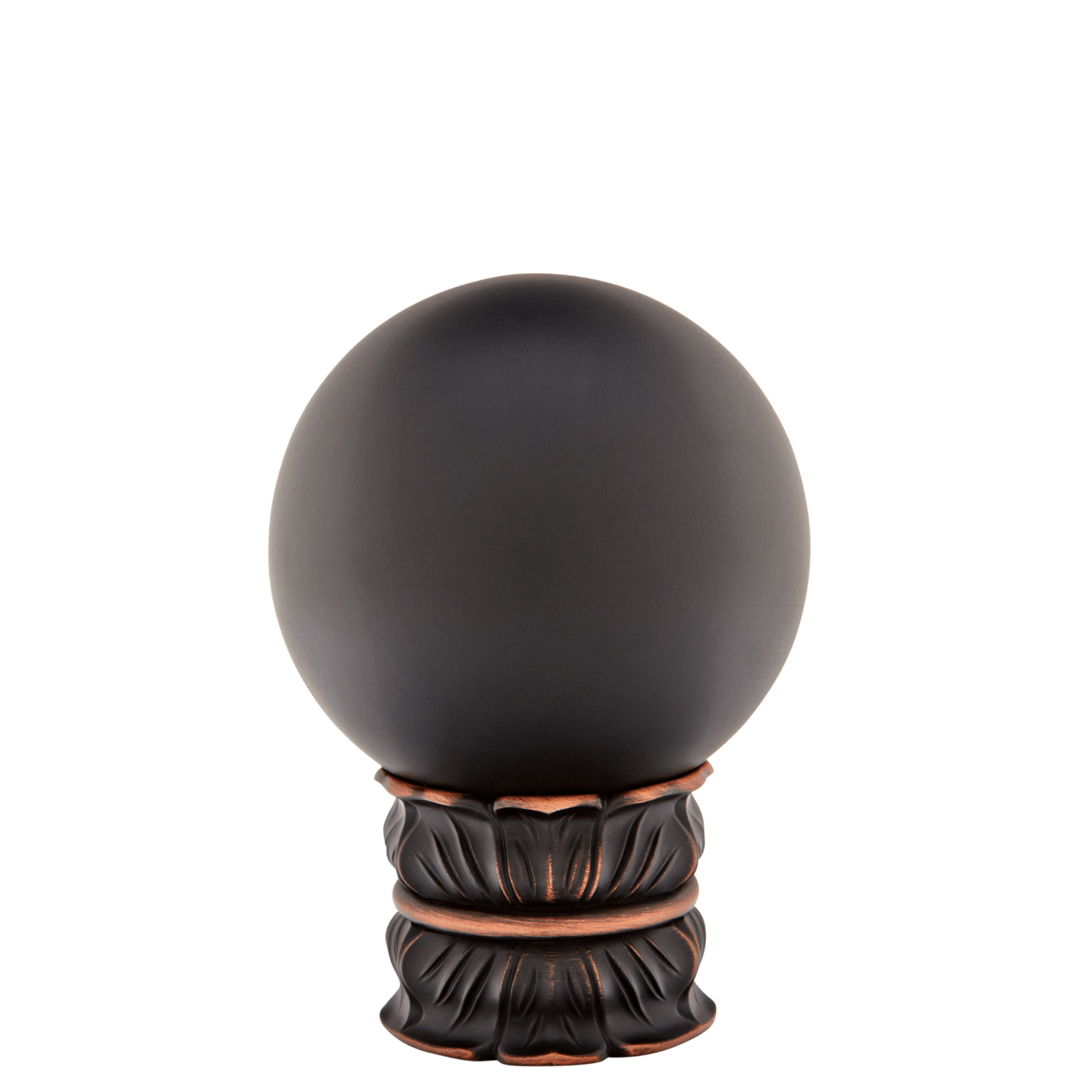 AriA Avalon Ball Antique Finial Dark Oil Rubbed Bronze
