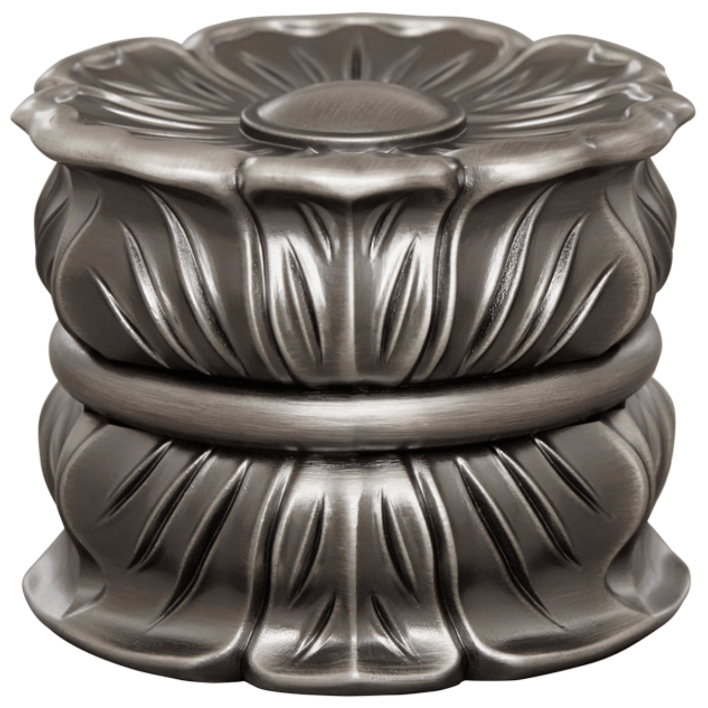 AriA Avalon End Cap Antique Finial 1-3/8" Antique Pewter