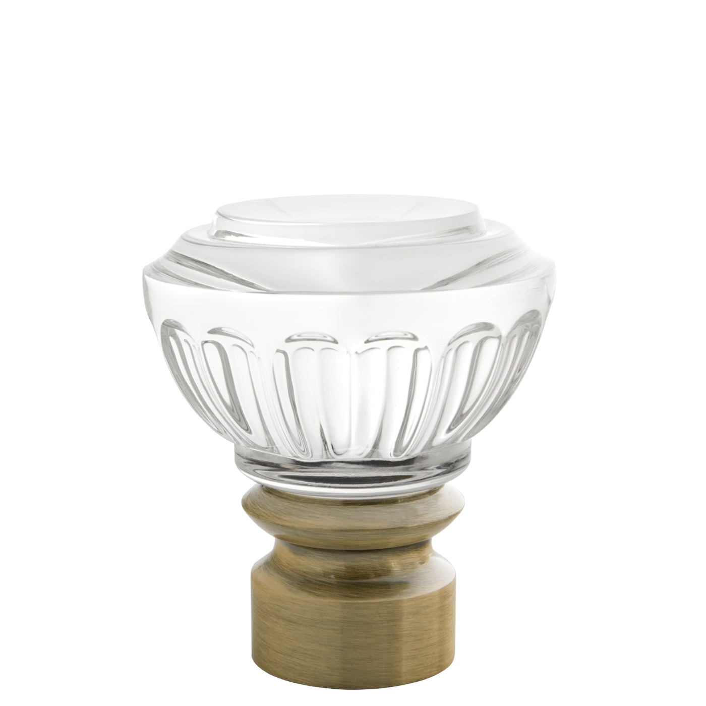 AriA Montclaire Urn Antique Finial 1-3/8" Antique Brass