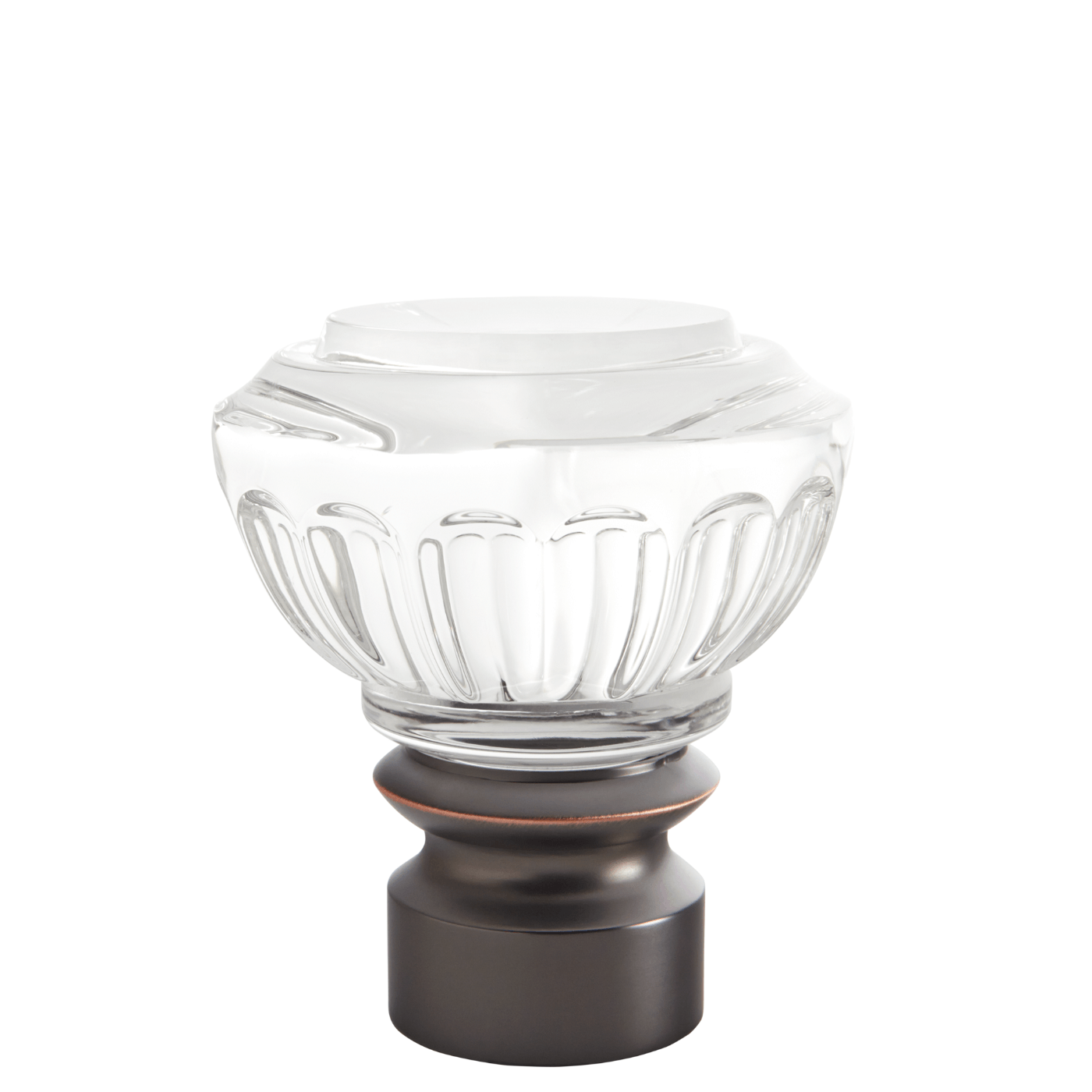AriA Montclaire Urn Antique Finial 1-3/8" Iron Copper