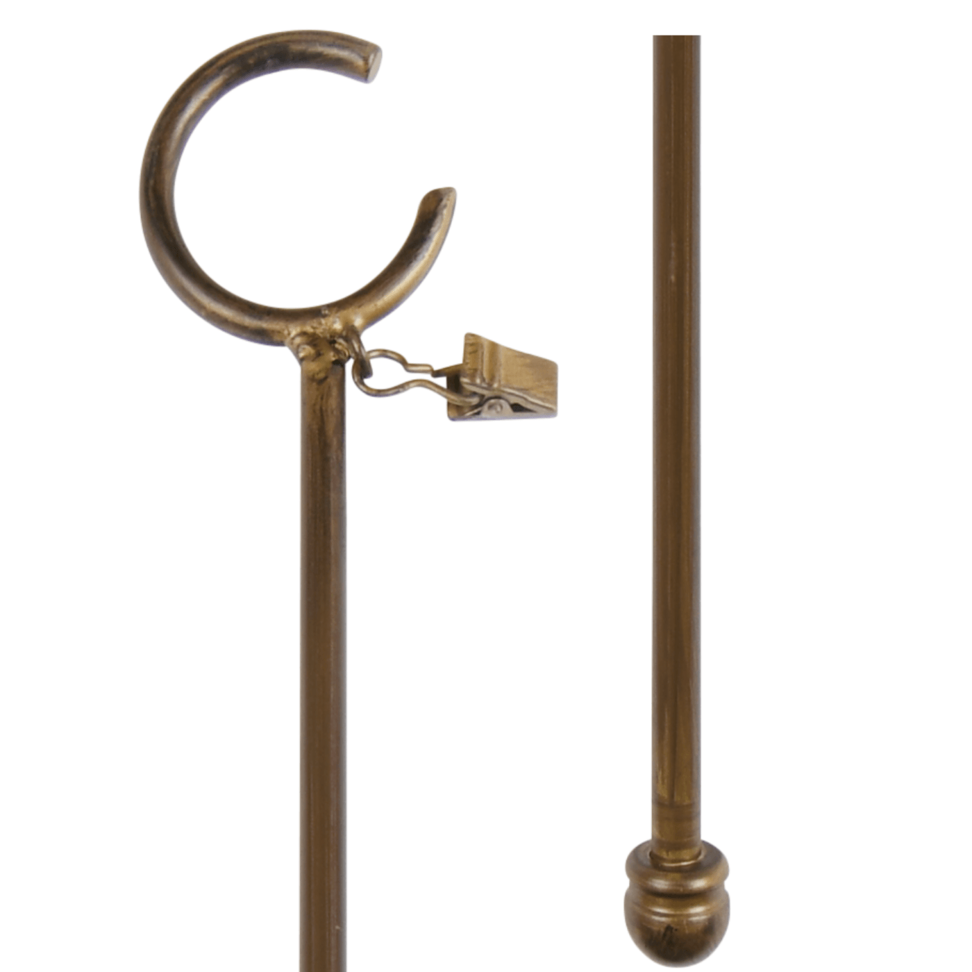 kirsch Wrought Iron Curtain Baton 56376805 heirloom copper