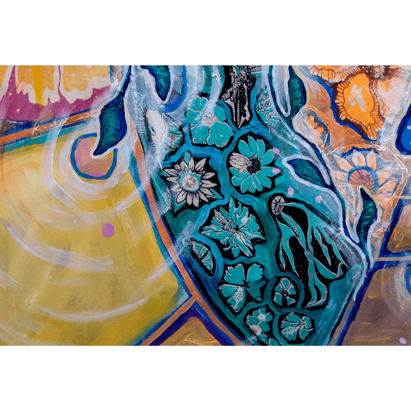 Power Moves by Laurie Shapiro Art 64" x 48"