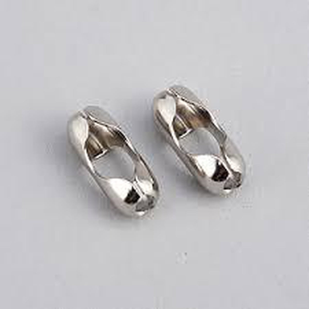 #10 Nickel Plated Brass Connectors - 10 Per Bag - #10 Metal Control Chain, Chain Connectors, Kirsch Architrac Series 9046, Kirsch Architrac Series 9600