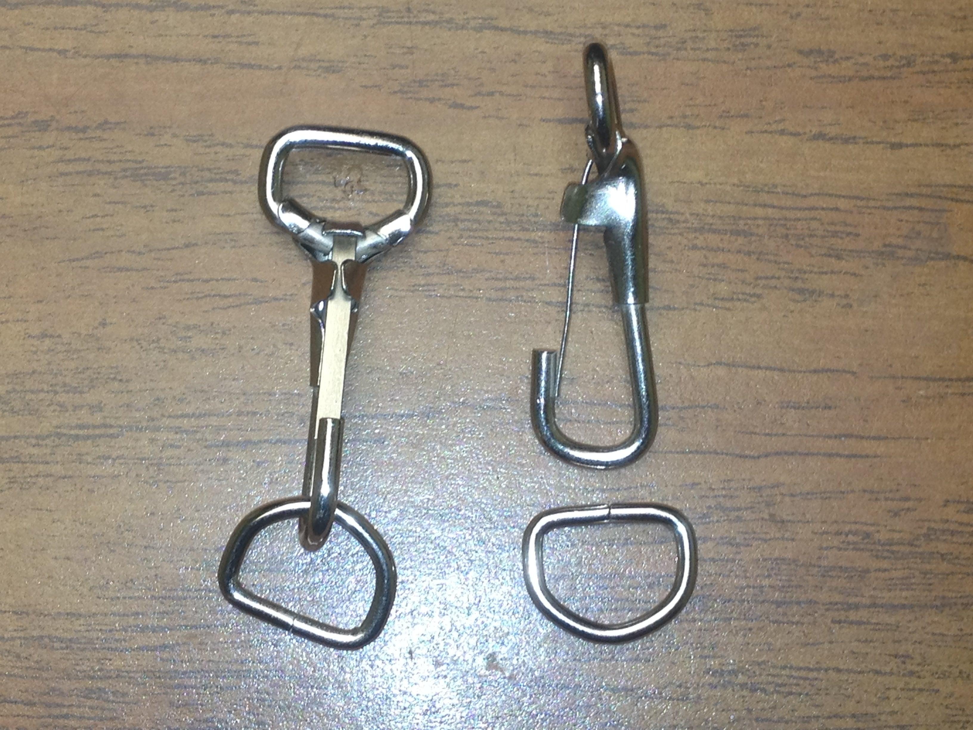 1/2" Snap and D-Ring - Alan Richard Textiles, LTD Upholstery Installation Supplies