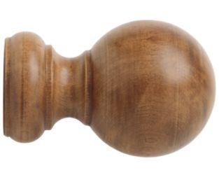 2" Wood Trends® Ball Finial - 820 - EstateOak - Kirsch Wood Trends (Finials)