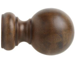 2" Wood Trends® Ball Finial - 827 - Hazelnut - Kirsch Wood Trends (Finials)