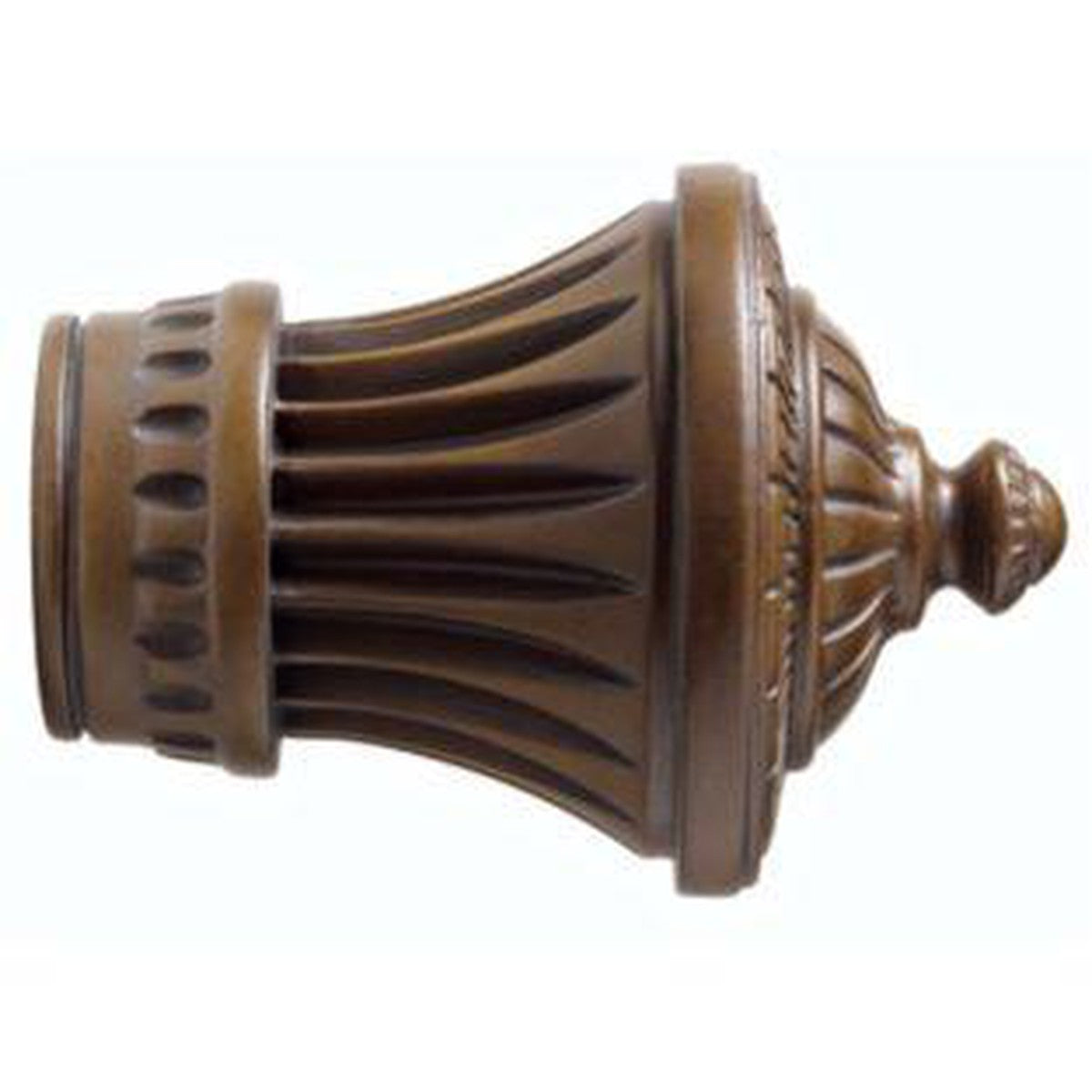 2" Wood Trends® Charleston Finial - 827 - Hazelnut - Kirsch Wood Trends (Finials)