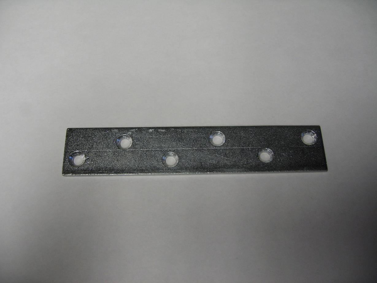 3" x 3/4" Mending Plates (48/box) - Angle Irons & Mending Plates