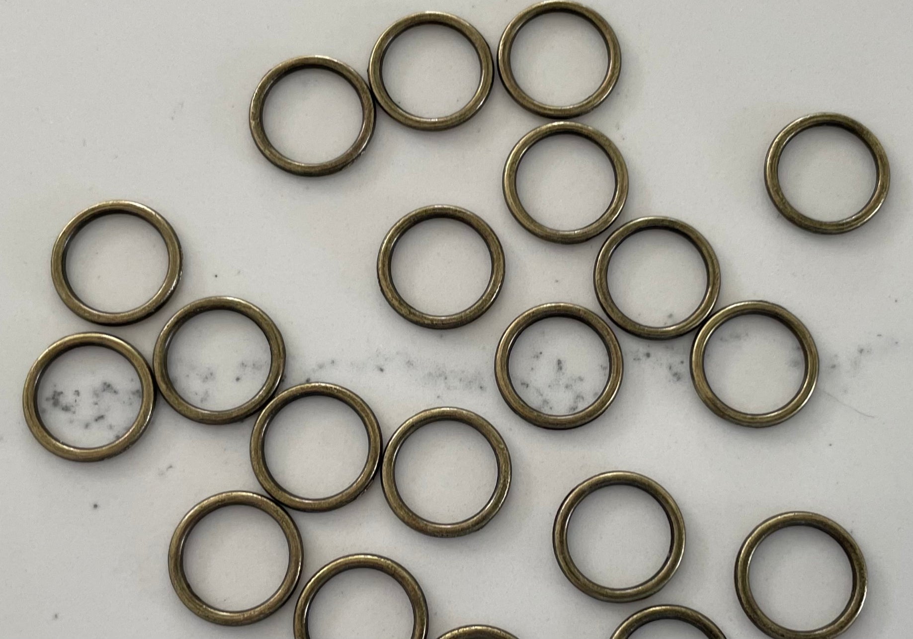 3/8" Antique Roman Shade Rings (1000/bag) - Alan Richard Textiles, LTD Roman Shade Rings, SPECIALS - December 2023 - On Line Orders Only