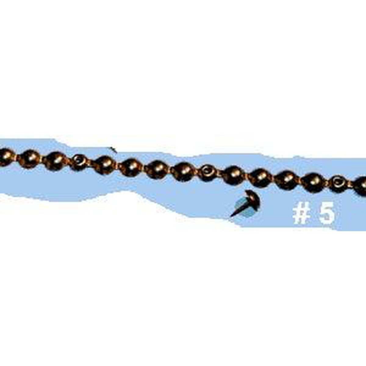 #5 7/16" Decorative Nailhead Trim 50Yards/roll - Alan Richard Textiles, LTD Massasoit/Tackband Decorative Nails