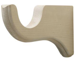 6" Wood Trends® Bracket For 2" Pole - 091 - Unfinished - Kirsch Wood Trends (Brackets)