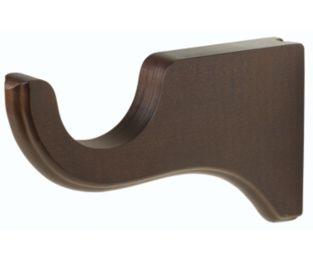 6" Wood Trends® Bracket For 2" Pole - 841 - Coffee - Kirsch Wood Trends (Brackets)