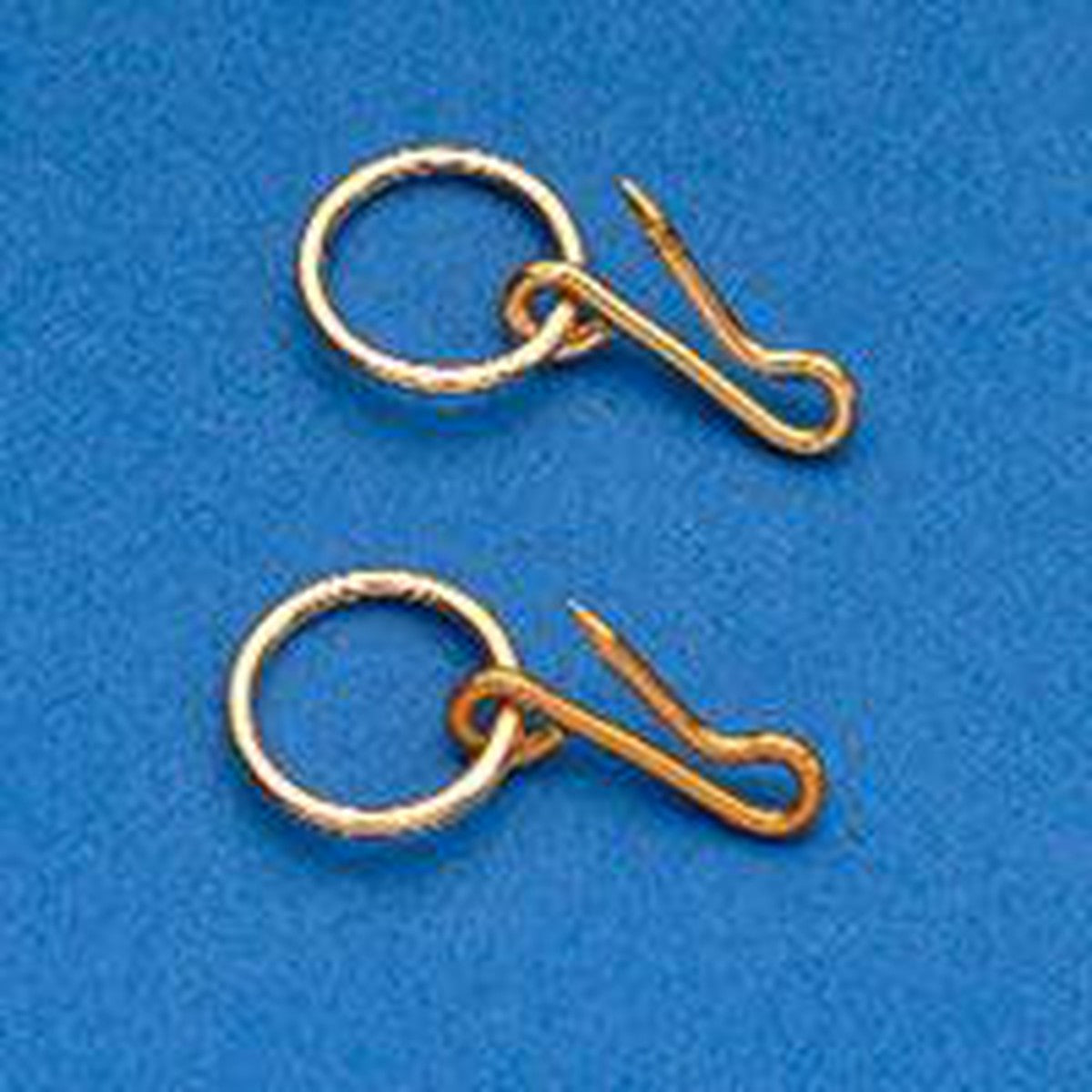 Brass Pin On Tieback (100/bag) - Pins and Needles