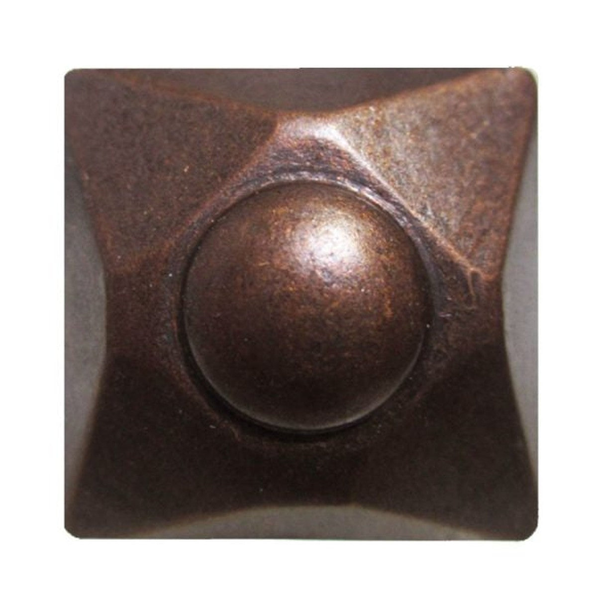 Bronze #93 Square Dome Nail 80/Box Head Size:13/16" Nail Length:5/8" - Alan Richard Textiles, LTD Black Diamond Decorative Nail Collection - Specialty Shapes