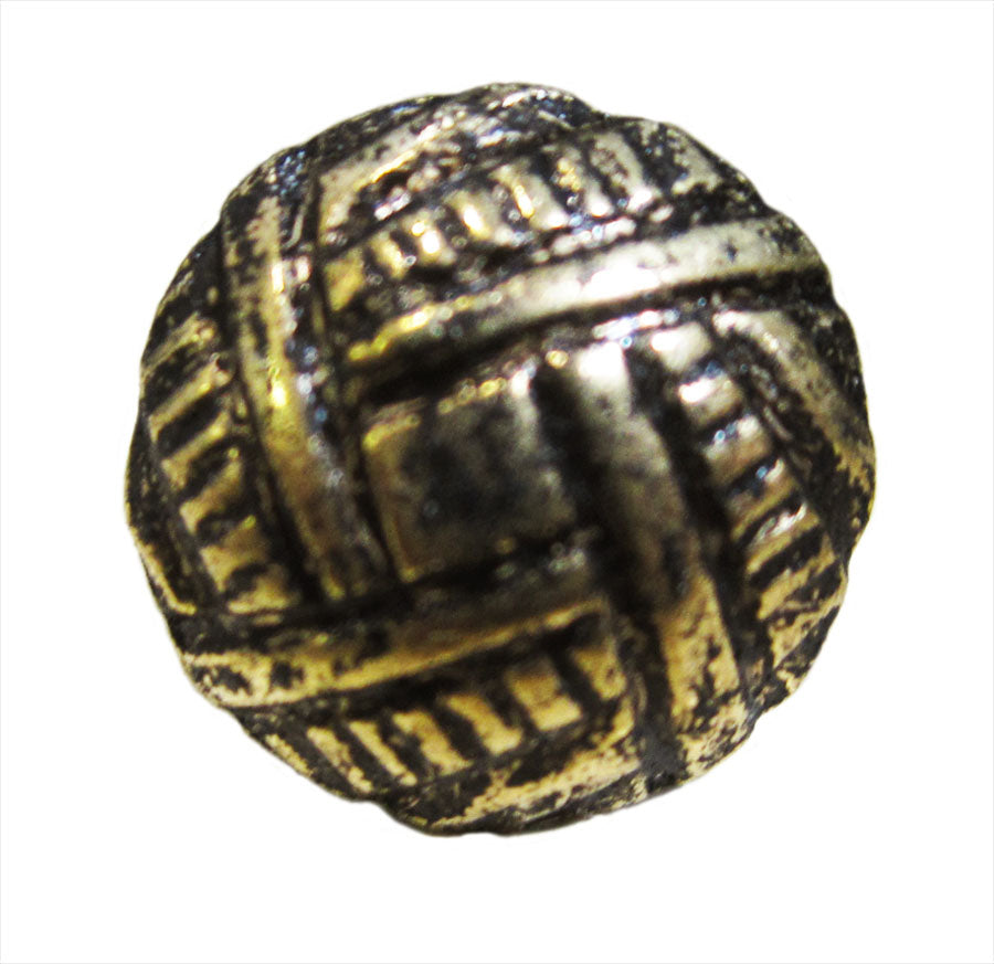 Bronze Ren. Basket Weave 1000/BX Head Size:7/16" Nail Length:1/2 - Alan Richard Textiles, LTD Designers Choice Decorative Nail Collection