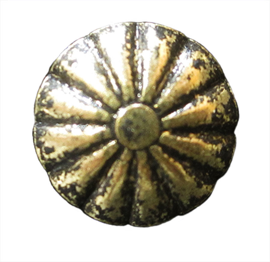 Bronze Ren. Daisy 1000/BX Head Size:7/16" Nail Length:1/2 - Alan Richard Textiles, LTD Designers Choice Decorative Nail Collection