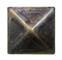 Bronze Ren Square Pyramid 100/BX Head Size:3/4" Nail Length:5/8" - Alan Richard Textiles, LTD Designers Choice Decorative Nail Collection