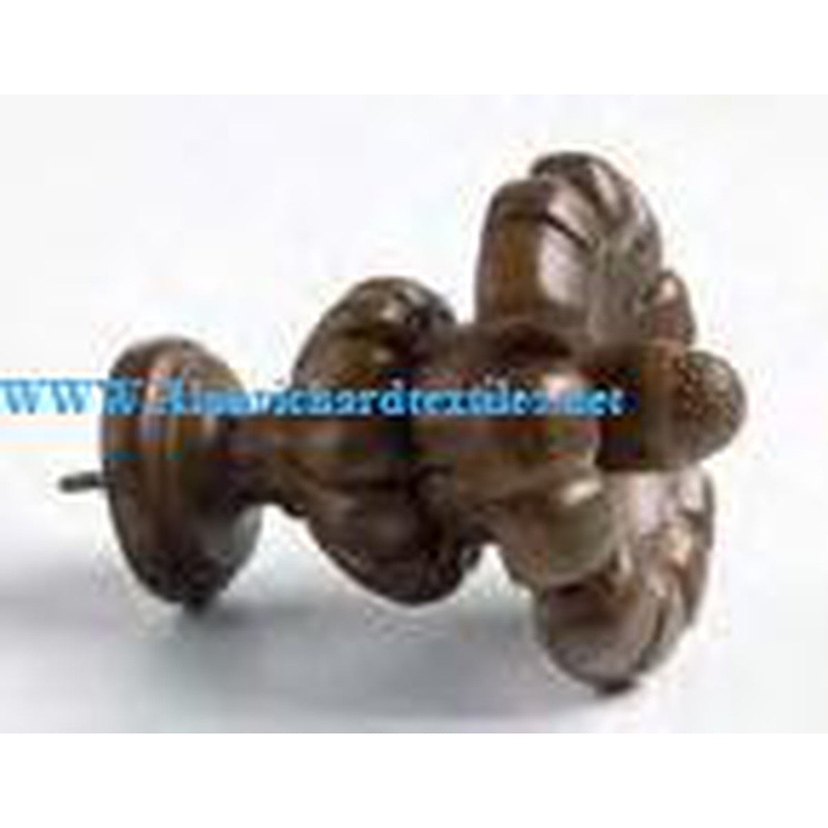 Buckingham Floral Urn Finial (pair) - Alan Richard Textiles, LTD Kirsch Buckingham Finials