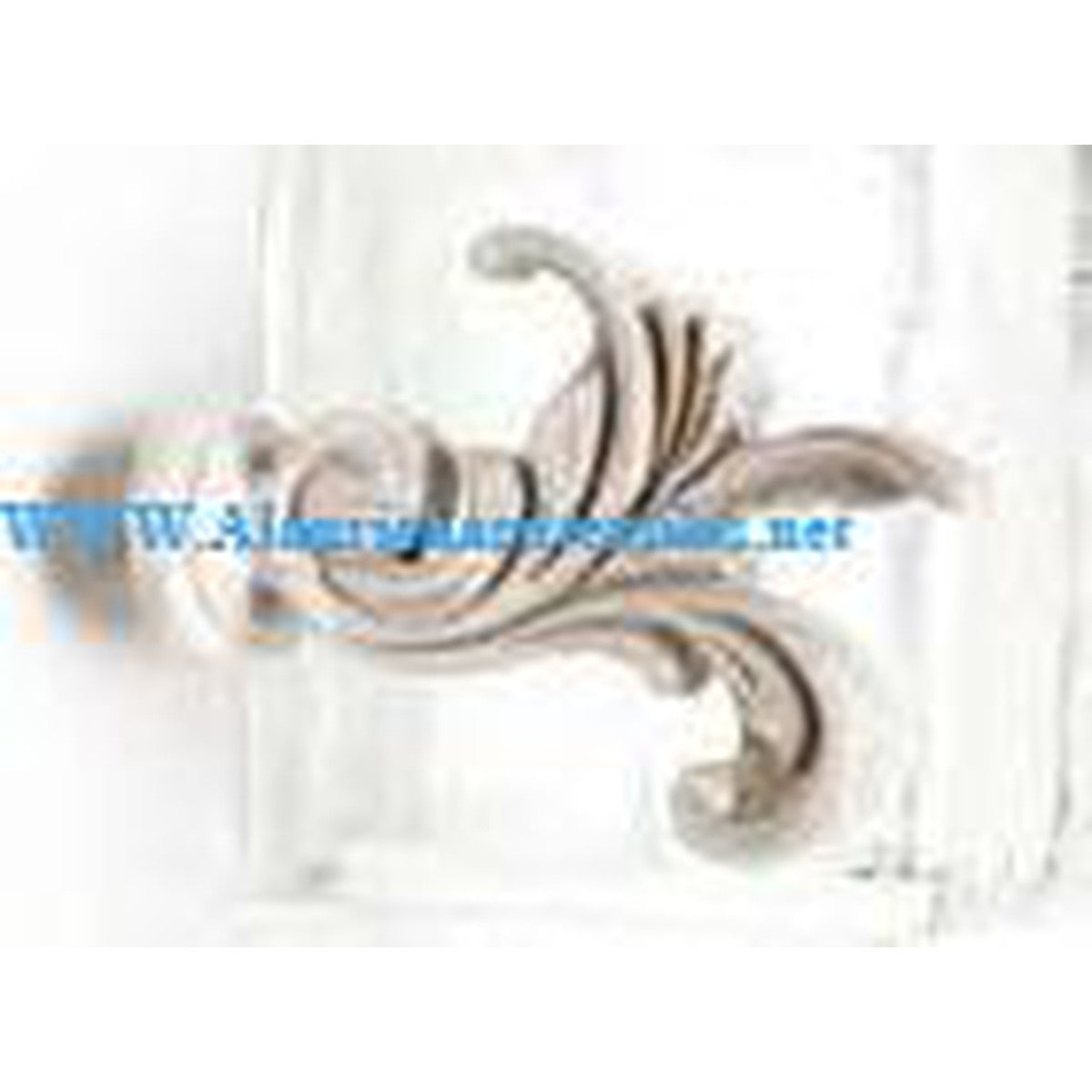 Buckingham Leaf Dance Finial (pair) - Alan Richard Textiles, LTD Kirsch Buckingham Finials