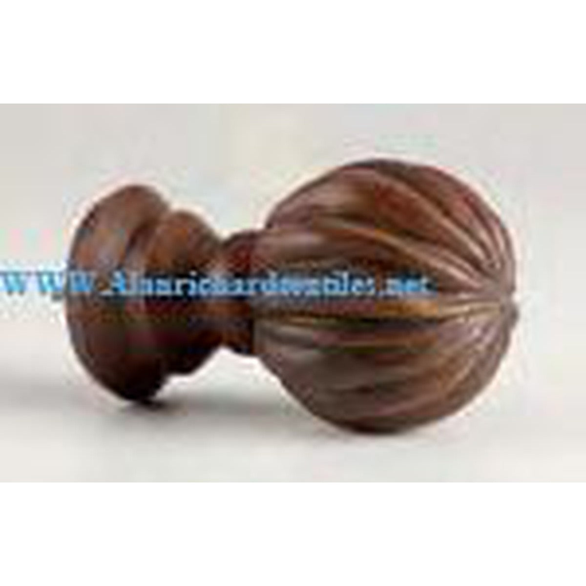 Buckingham Twisted Ball Finial (pair) - Alan Richard Textiles, LTD Kirsch Buckingham Finials