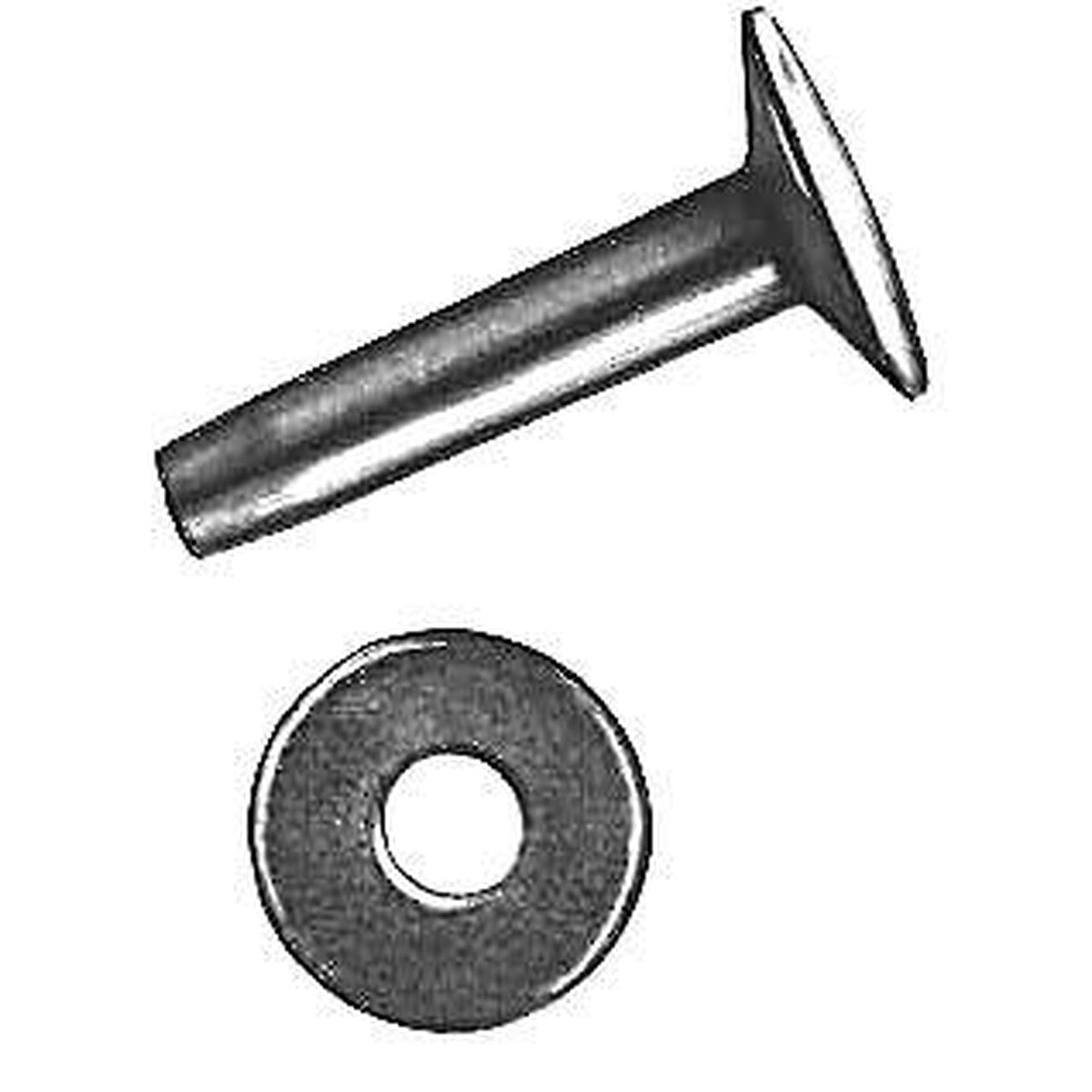 C.S. Osborne #14 Copper Rivet & Burrs # 1700 - Alan Richard Textiles, LTD C.S. Osborne, C.S. Osborne Rivets & Eyelets Setters