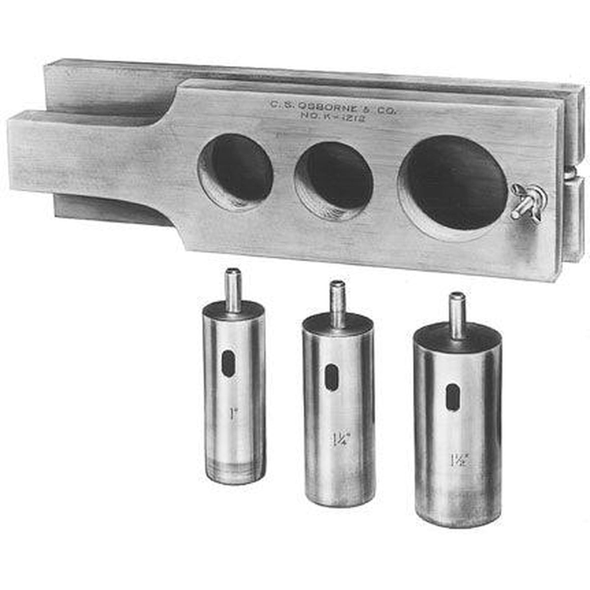 C.S. Osborne Button & Foam Cutter Set - Alan Richard Textiles, LTD C.S. Osborne