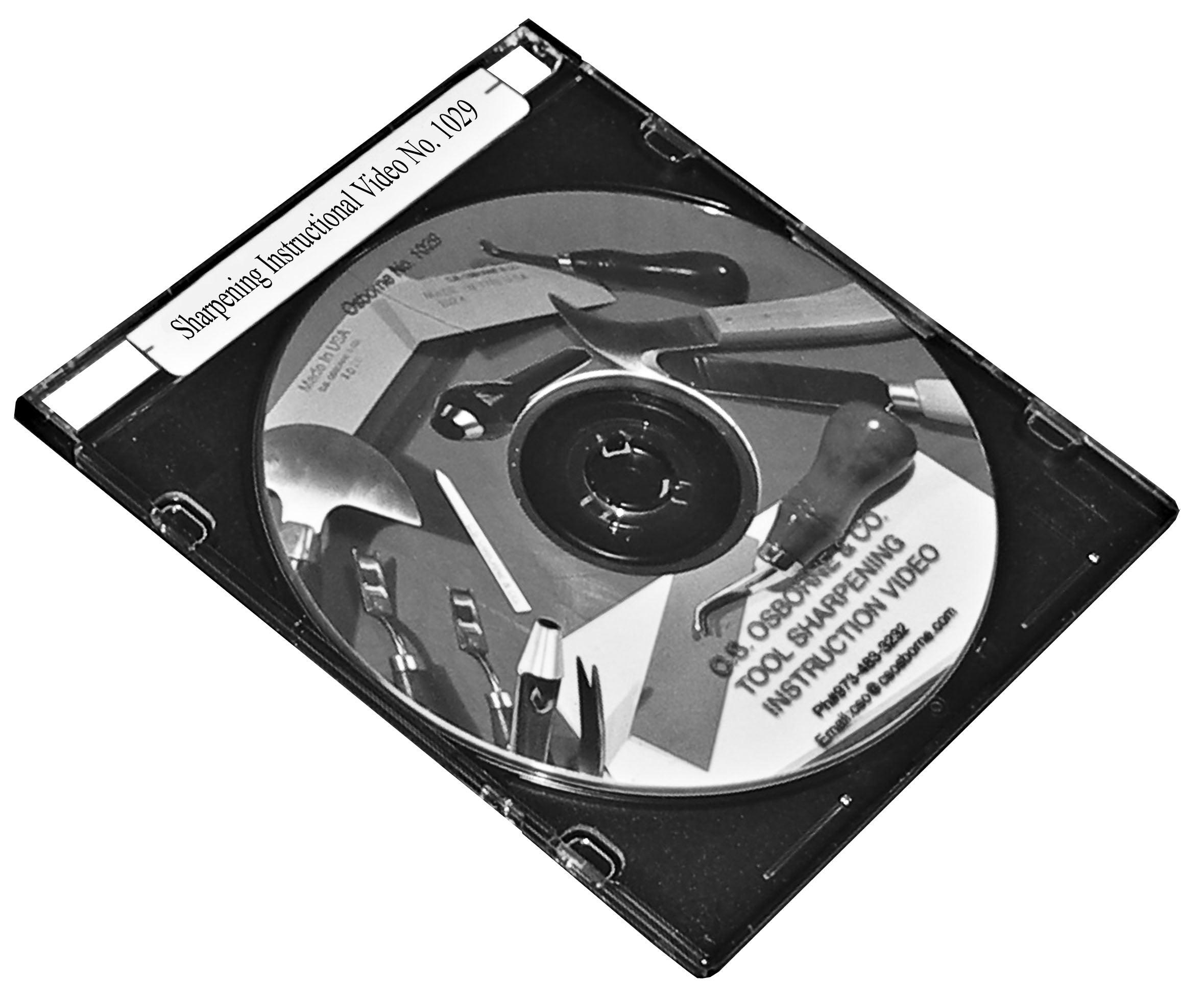 C.S. Osborne Dvd Sharpening Instruct. - Alan Richard Textiles, LTD C.S. Osborne Edge Tools, C.S. Osborne Knives