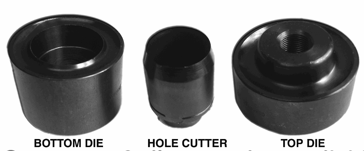 C.S. Osborne Grommet Die & Cutter Size. 0 - 1/4" - Alan Richard Textiles, LTD C.S. Osborne Grommet & Button Machines