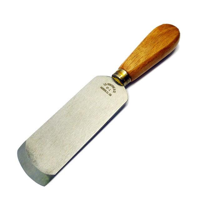 C.S. Osborne Leather Knife: 2" x 1-1/8" - Alan Richard Textiles, LTD C.S. Osborne Knives