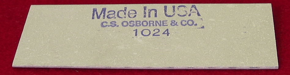C.S Osborne Sharpening Stone #1024 - C.S. Osborne Edge Tools, C.S. Osborne Knives