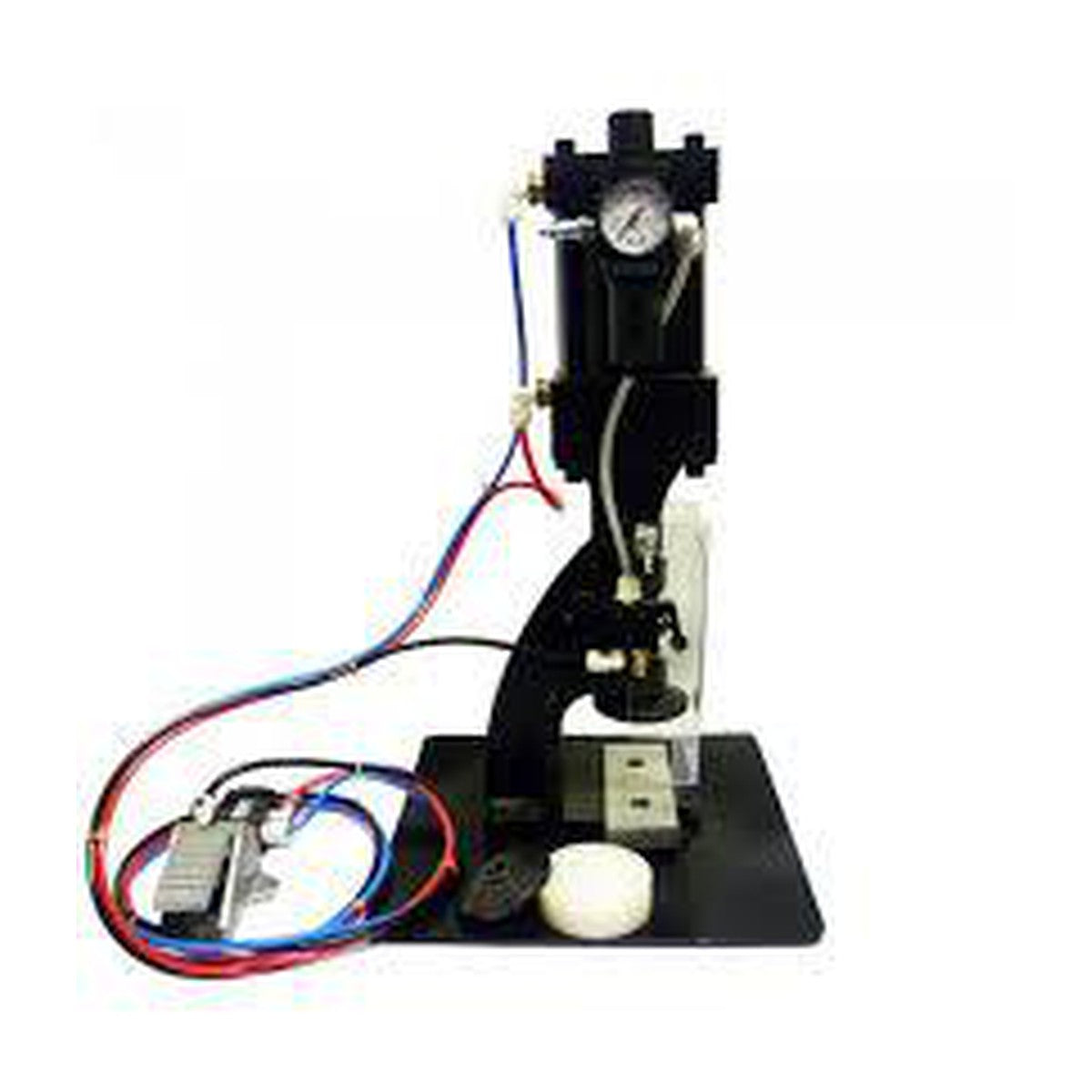 C.S. Osborne W-3 Pneumatic Press Machine - Alan Richard Textiles, LTD Buttons, C.S. Osborne Buttons, C.S. Osborne Grommet & Button Machines, Grommets, Self Piercing Grommets & Washers