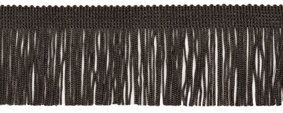 Chainette Fringe 2" - R01 Black - Alan Richard Textiles, LTD Chainette Fringe - 18 Yard Put Up