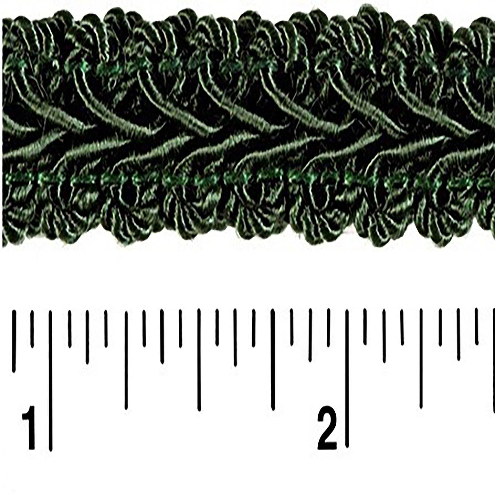 Conso French Gimp - L44 Dark Green - Alan Richard Textiles, LTD Conso French Gimp