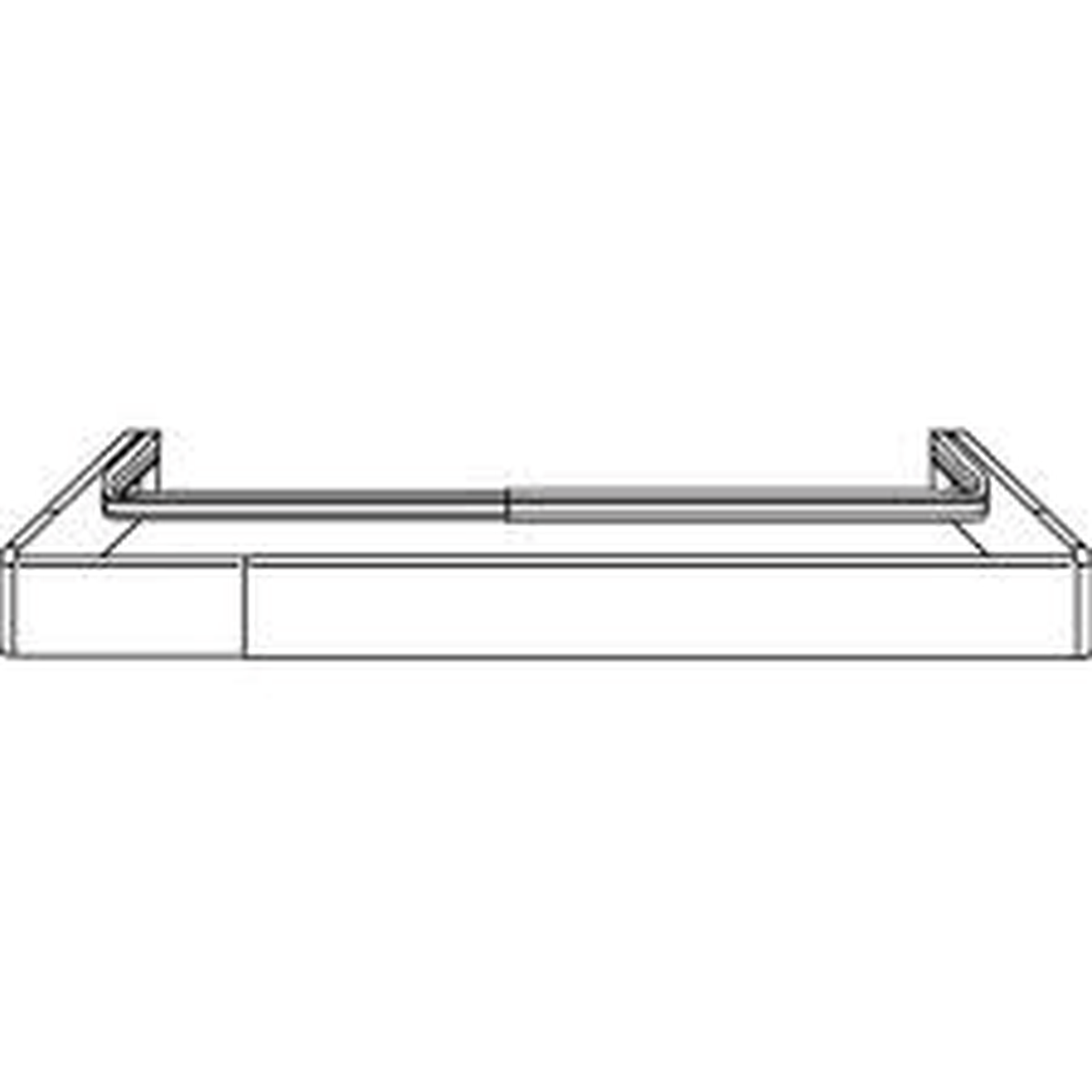 Continental II Curtain Ron Combo 48"-86" - Kirsch Curtain Rods & Components